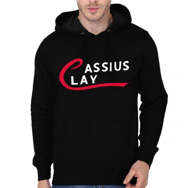 Cassius Clay Black Hoodie