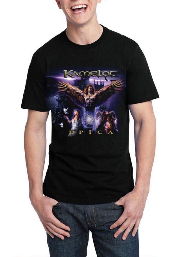 Kamelot Band Black T-Shirt