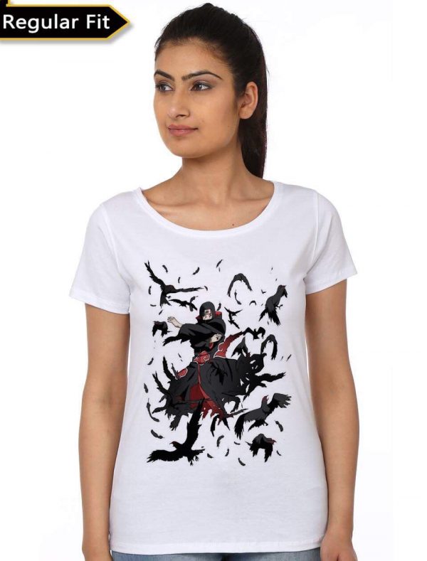 Itachi Shippuden White T-Shirt