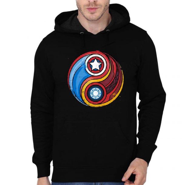 Civil War Black Hoodie