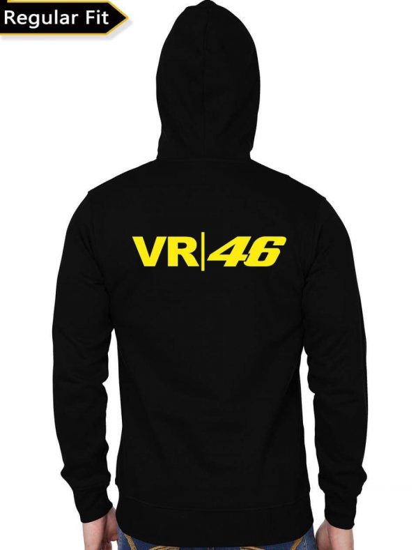 VR 46 Black Hoodie - Image 3