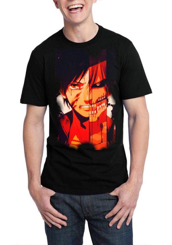 Attack On Titan Black T-Shirt