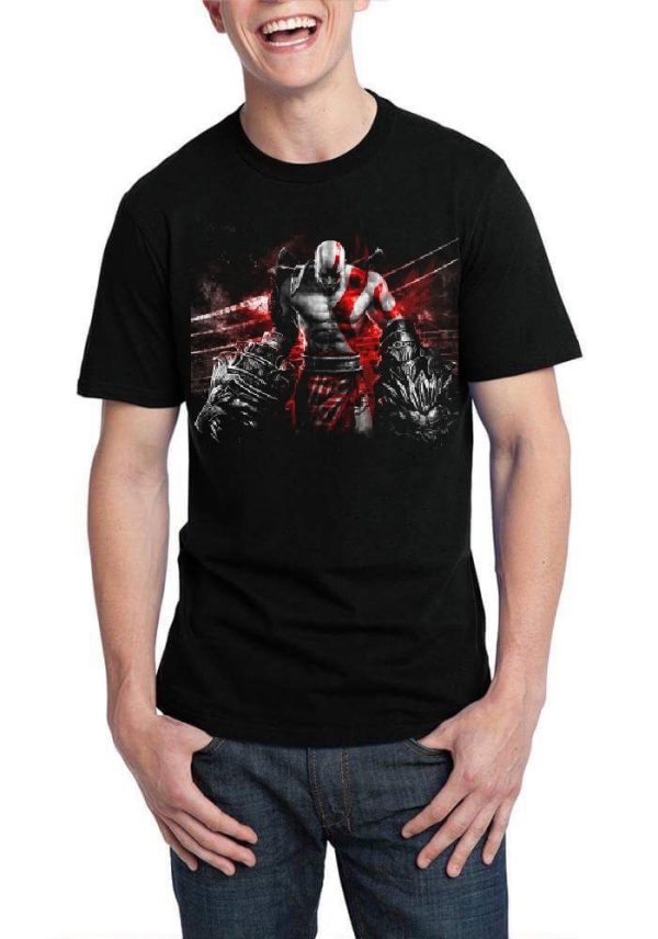 God Of War Kratos Black T-Shirt