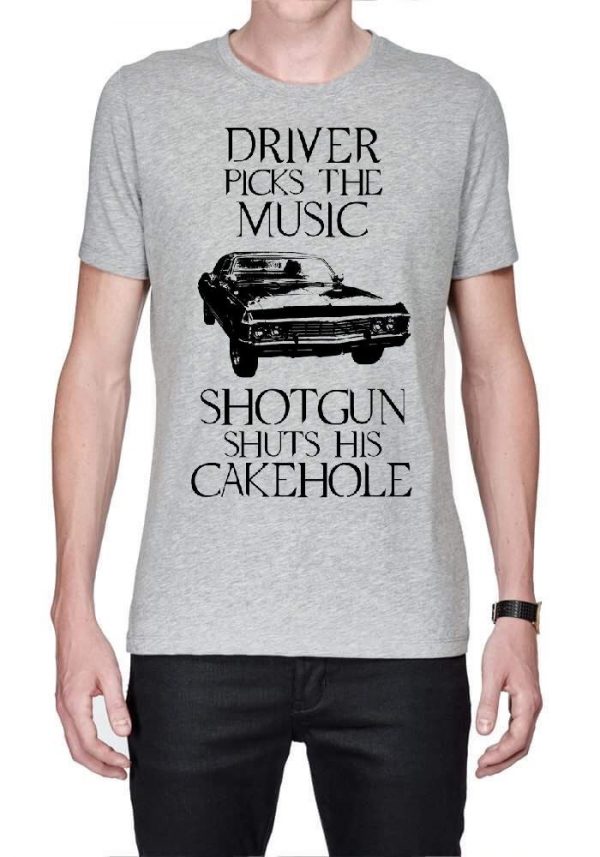 Driver Picks The Music White T-Shirt - Image 3