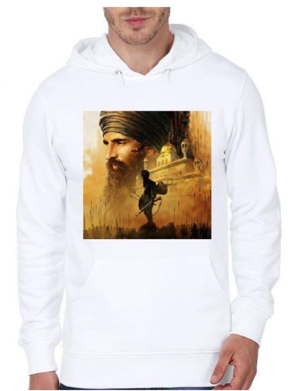 Jagtar Singh Hawara White Hoodie