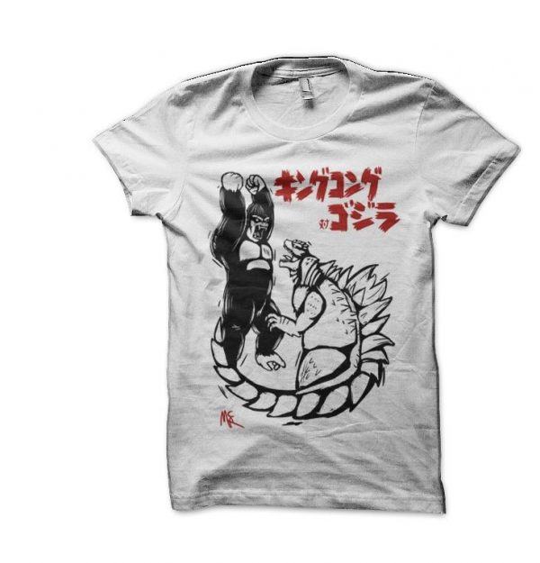 What's a Kong to a Godzilla? White Half Sleeve T-Shirt