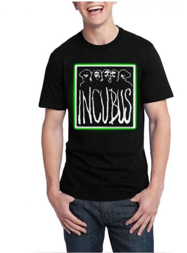 Incubus Band Black T-Shirt