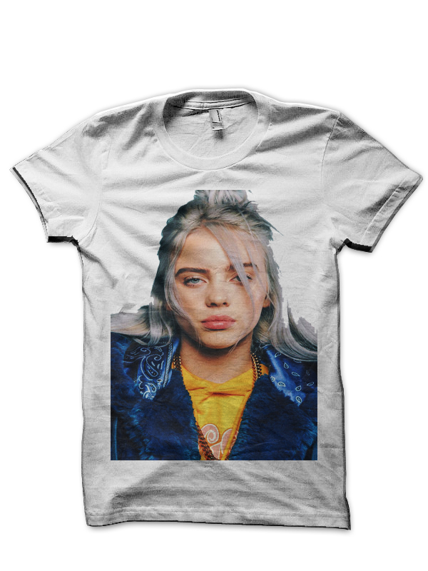 Billie Eilish Half Sleeve T-Shirt - Swag Shirts