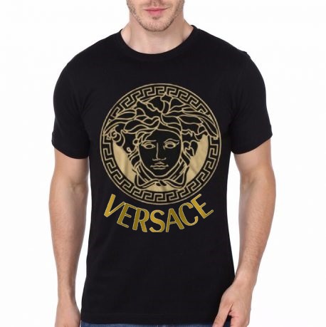 versace half sleeve shirt