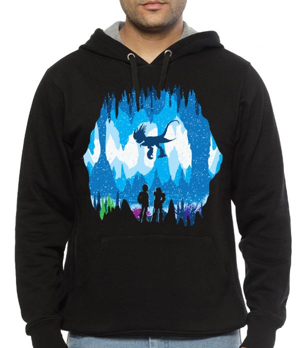 Hidden World Black Hoodie