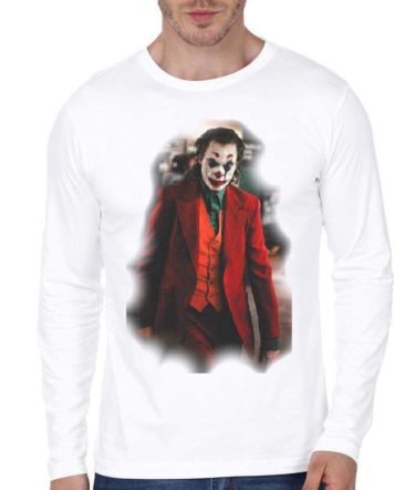 joker t shirt full sleeve