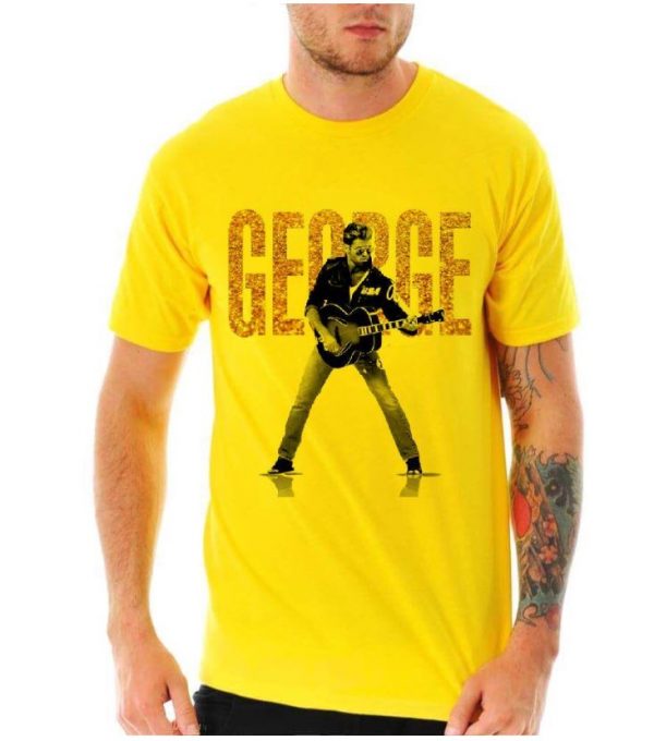 George Micheal Yellow T-Shirt