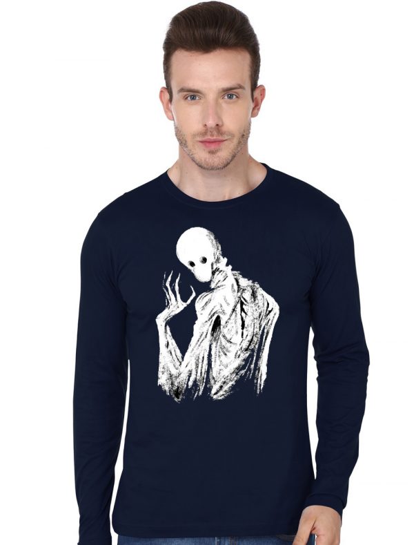 Skin Ghost Full Sleeve T-Shirt - Image 3