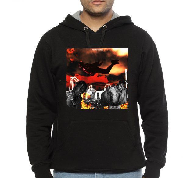 Travis Scott Astroworld Black Hoodie