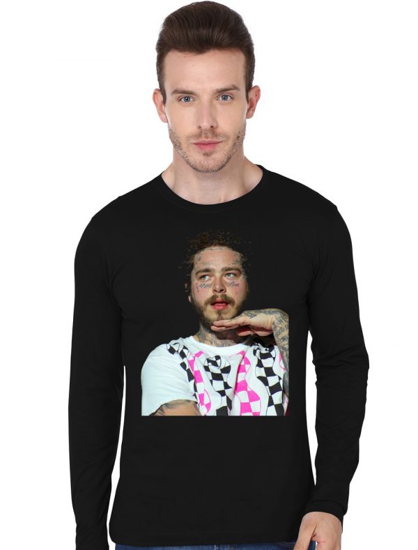 Post Malone Black Full Sleeve T-Shirt