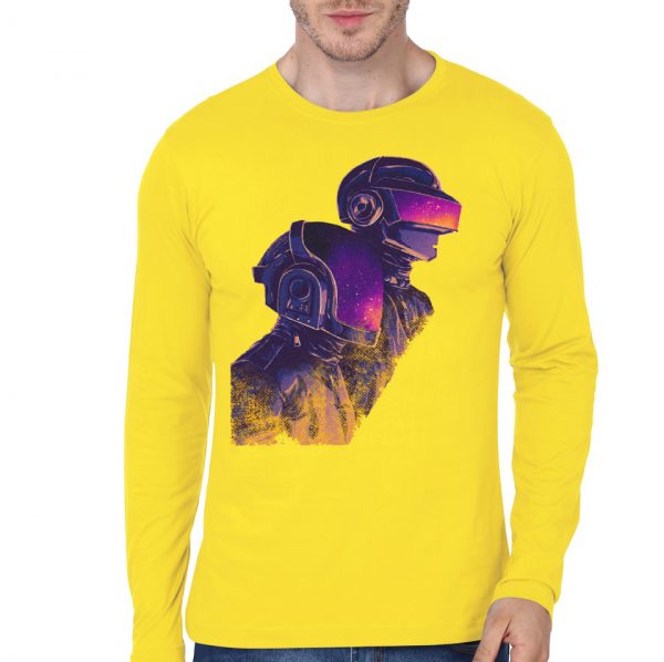 Daft Punk about Space Odyssey Full Sleeve T-Shirt