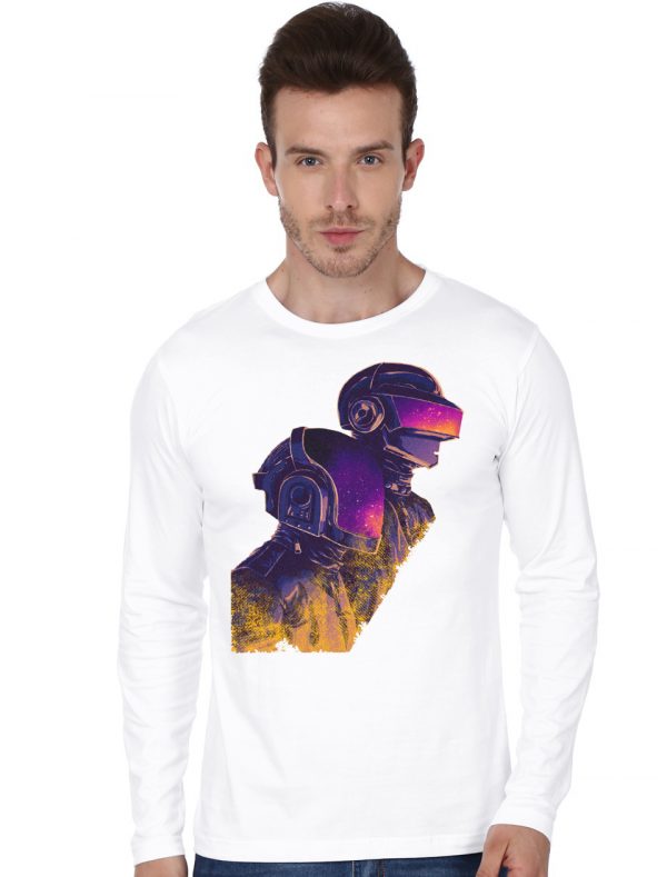 Daft Punk about Space Odyssey Full Sleeve T-Shirt - Image 3