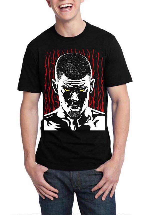 Nate Diaz Ufc Black Half Sleeve T-Shirt