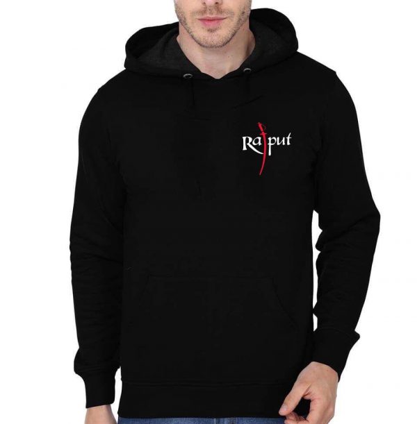 Rajput Black Hoodie