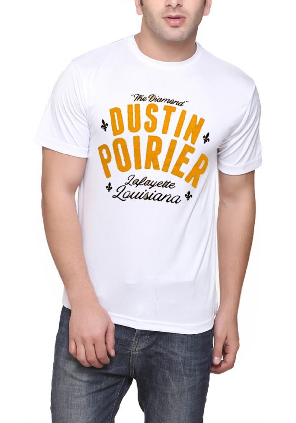 Dustin Poirier UFC White T-Shirt