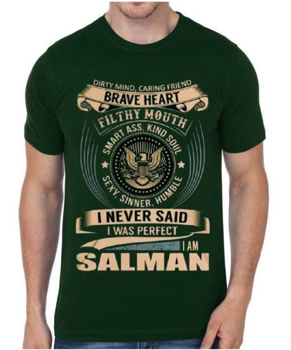 I Never Said I Was Perfect Half Sleeve T-Shirt - Image 3