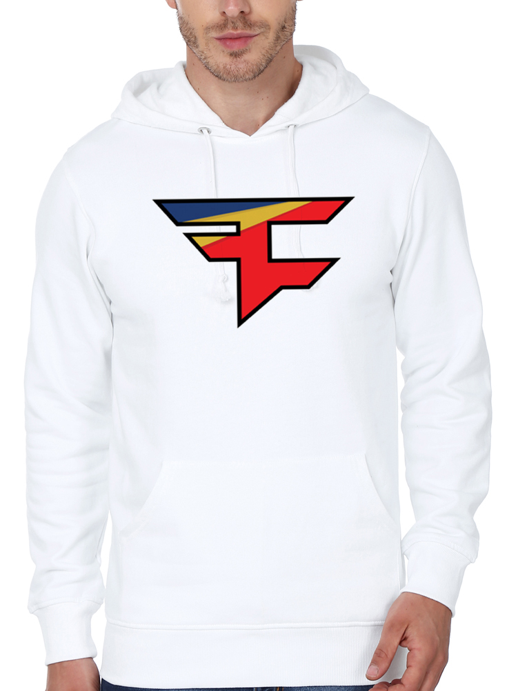 Faze clan 2025 white hoodie