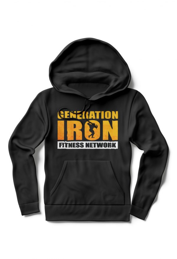 Generation Iron Fitness Network Black Hoodie