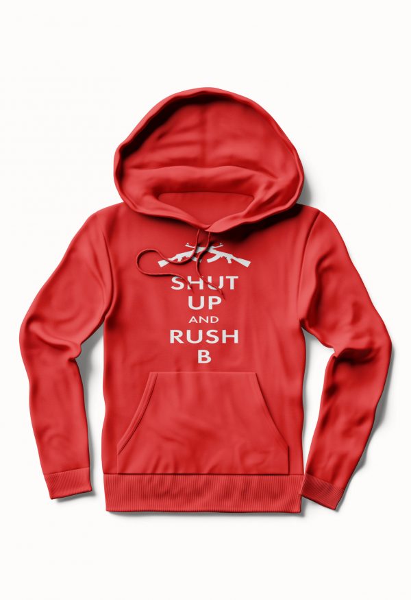 Counter striker Shut up and rush B Hoodie