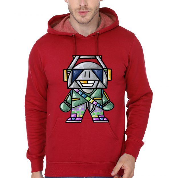 Dj Yonder Red Hoodie