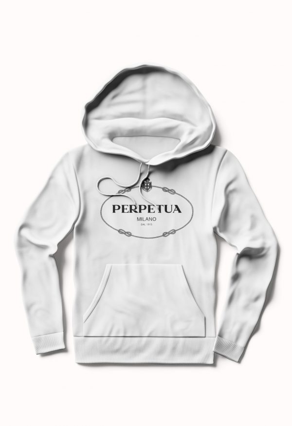 Prada InstaFilter White Hoodie