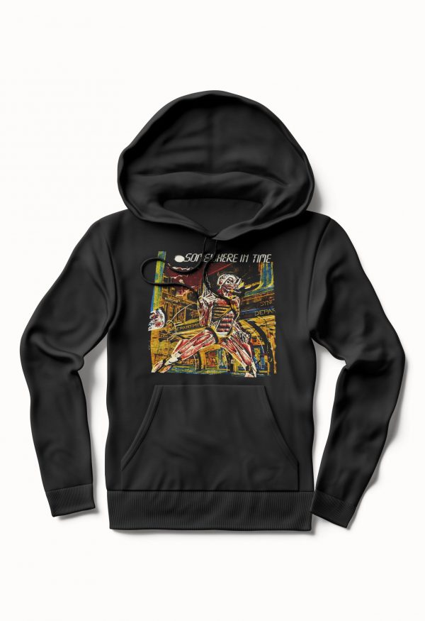 EDDIE SOMEWHERE IN TIME Black Hoodie