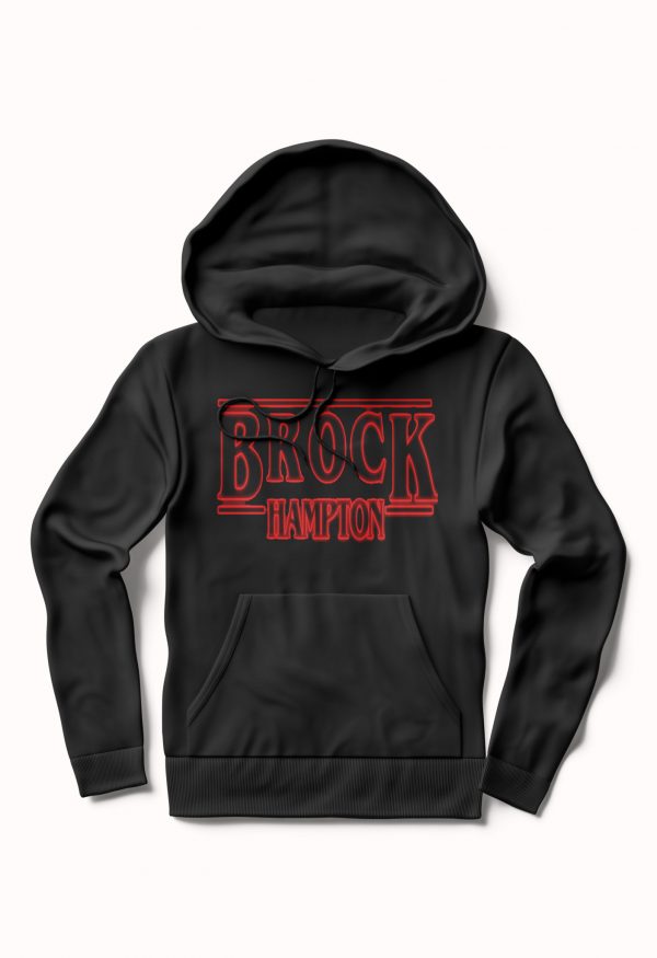 Brockhampton - Stranger things Black Hoodie