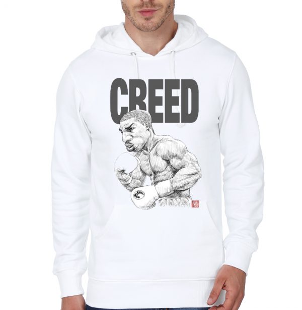 Creed White Hoodie