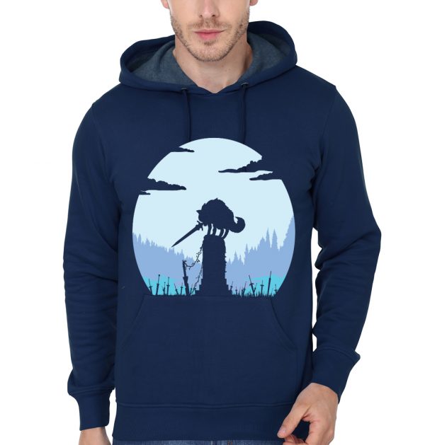 Grey Wolf Sif (Dark Souls) Hoodie