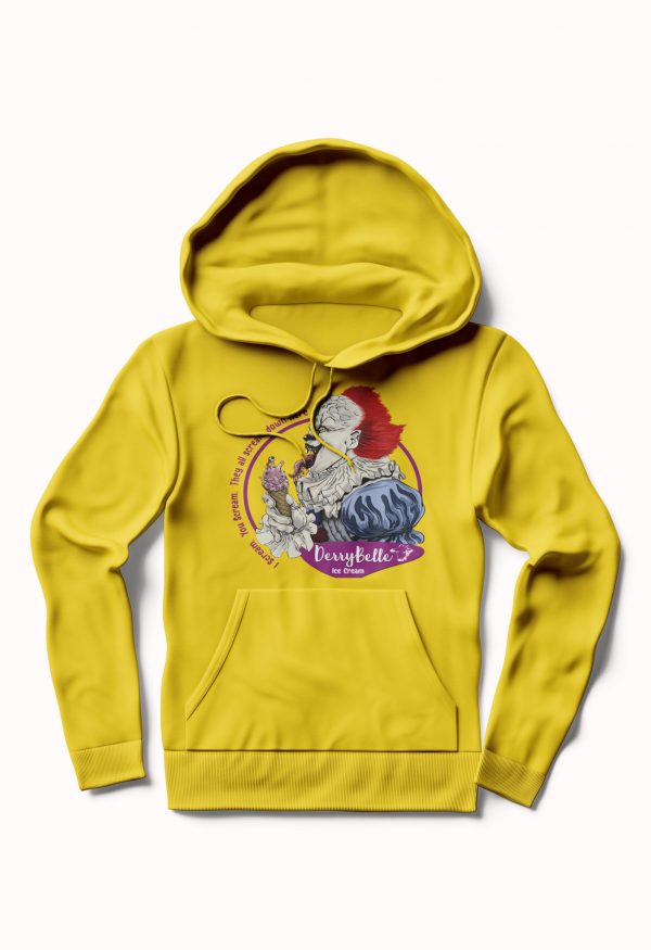 Ice Scream Yellow Hoodie