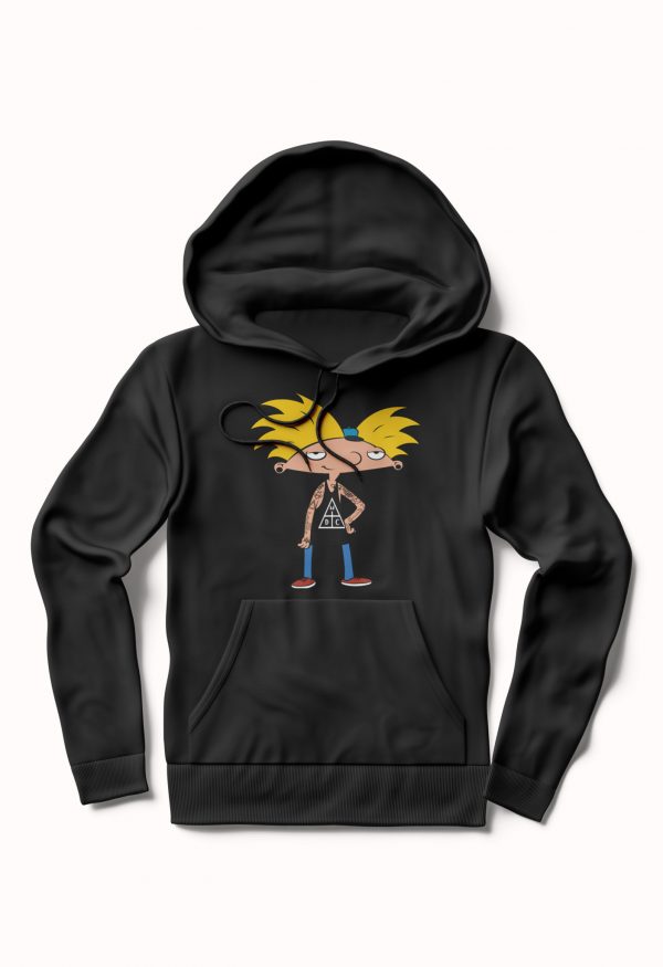 Hey Arnold? Black Hoodie