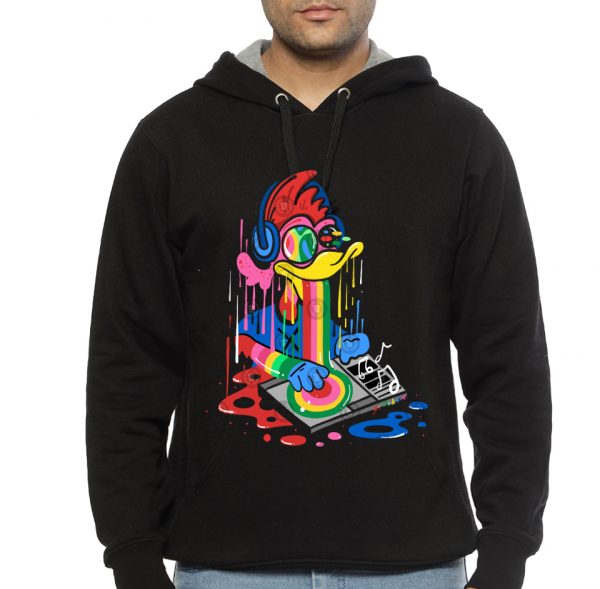 DJ Duck Black Hoodie