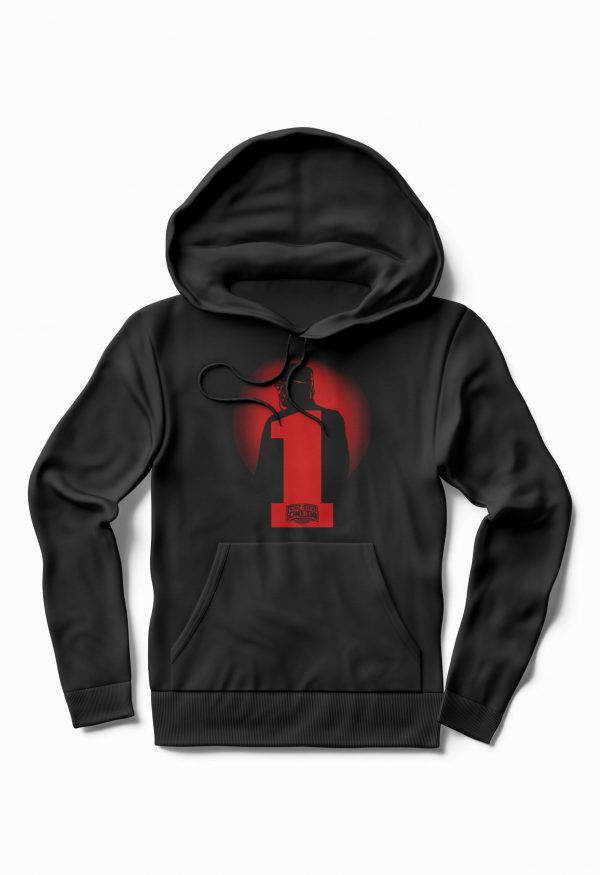 #1 Black Hoodie