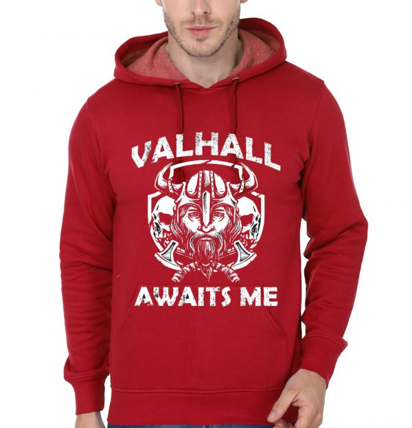 Viking Metal - Valhall Awaits Me Hoodie