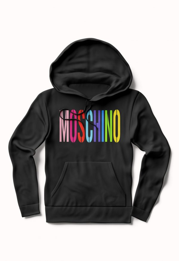 Moschino Milano Logo Hoodie - Image 2