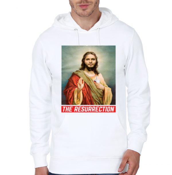 The Resurrection Jorge Masvidal Street Jesus White Hoodie