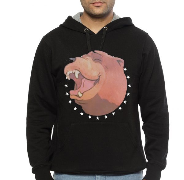 Bear for Hire Black Hoodie