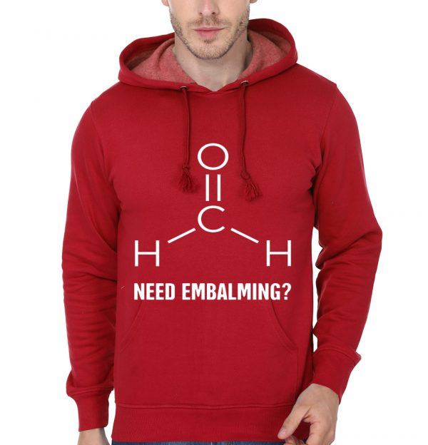 Need Embalming? Formaldehyde Molecule Hoodie