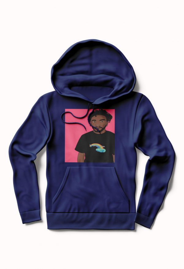 Kevin  Abstract Hoodie