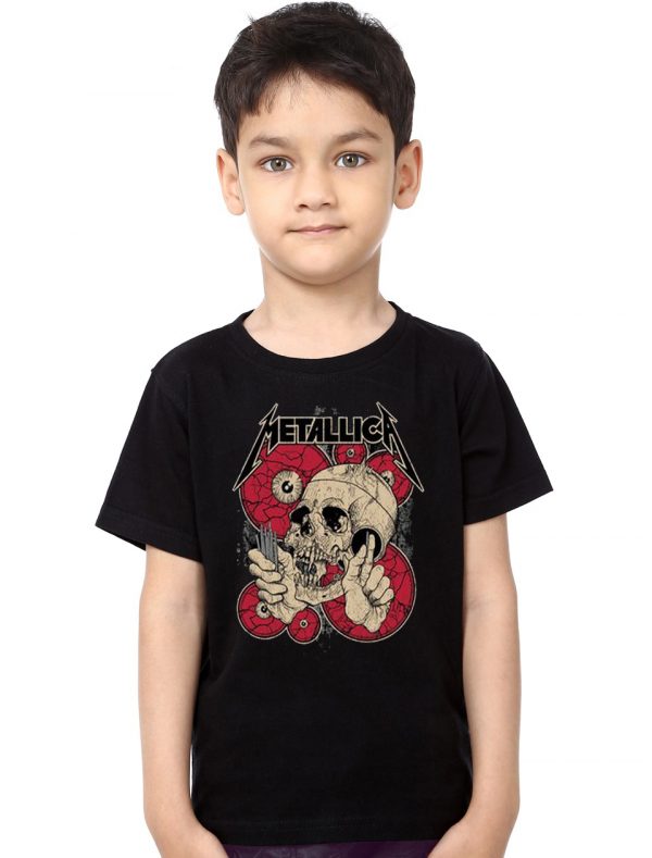 Metallica Half Sleeve Black T-Shirt