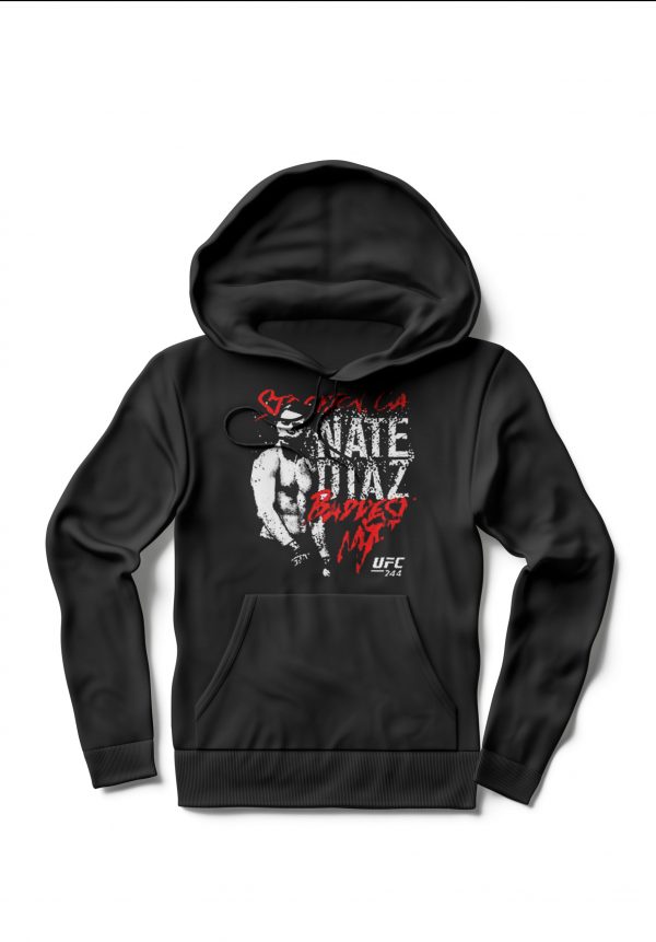 Nate Diaz Black Hoodie