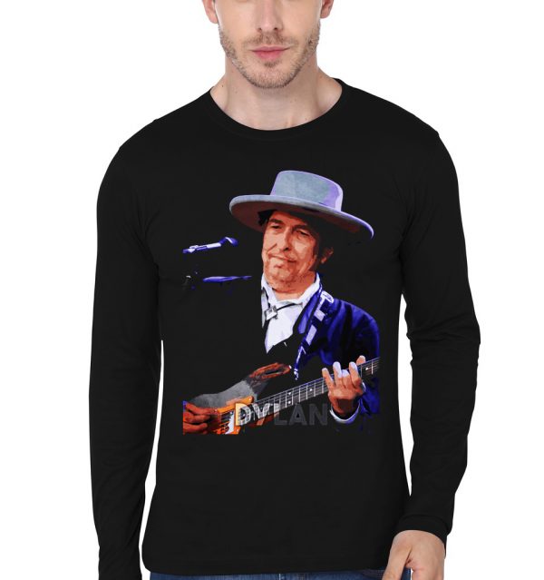 Dylan Black Full Sleeve T-Shirt