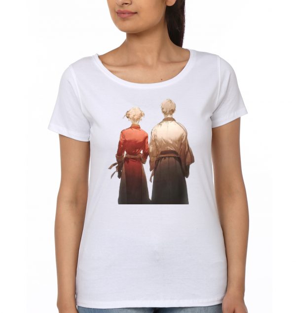 Gin Tama Girls White T-Shirt