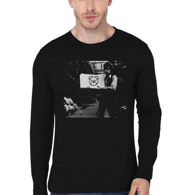 Bob Dylan ft Bear Black Full Sleeve T-Shirt