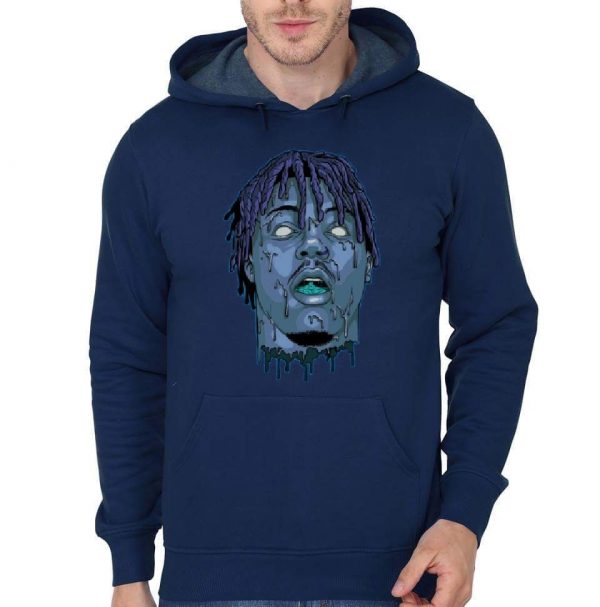 XXXTentacion Navy Blue Hoodie